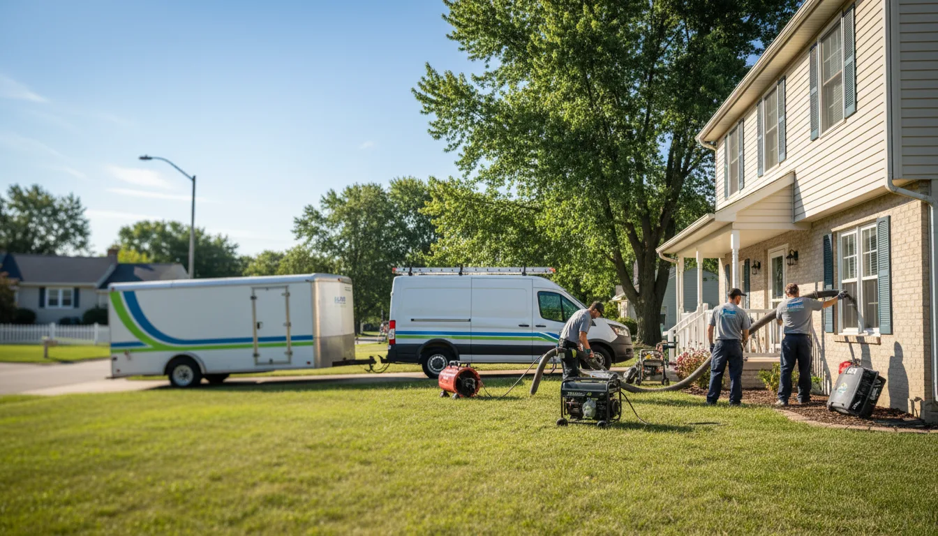 Flooded Basement Restoration And Cleanup With Repair in Cassoday, KS near me